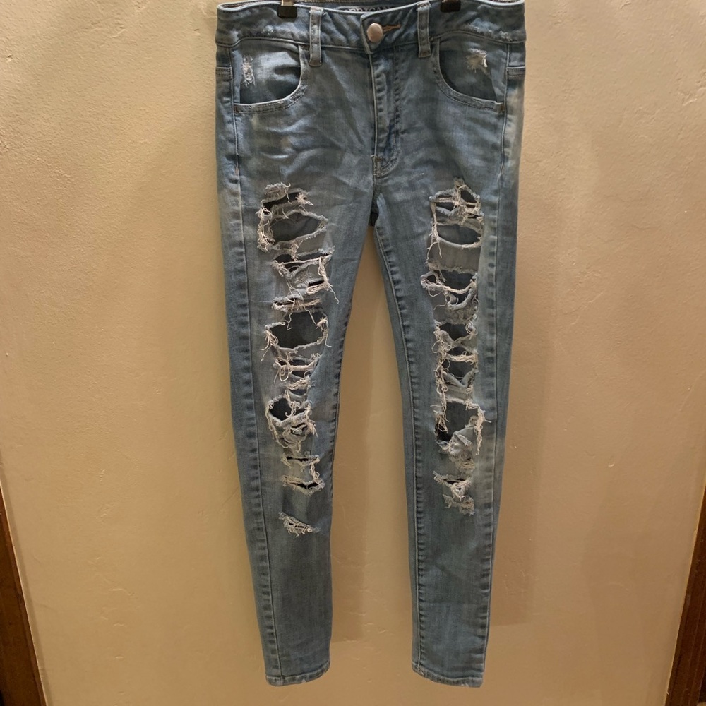 American Eagle Outfitters Super stretch high rise Jeans - Picture 2 of 12